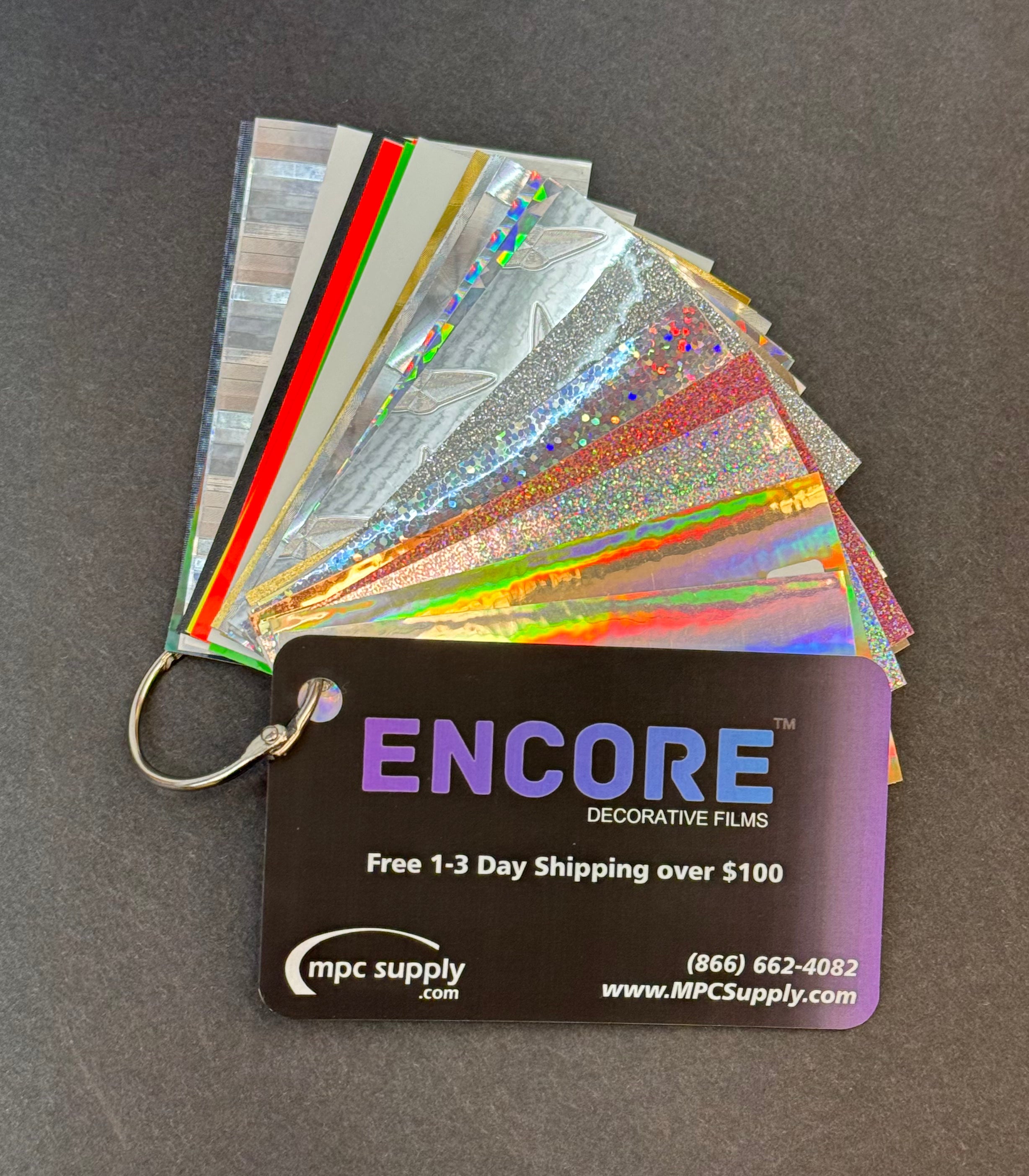 Carnet d'échantillons Encore®