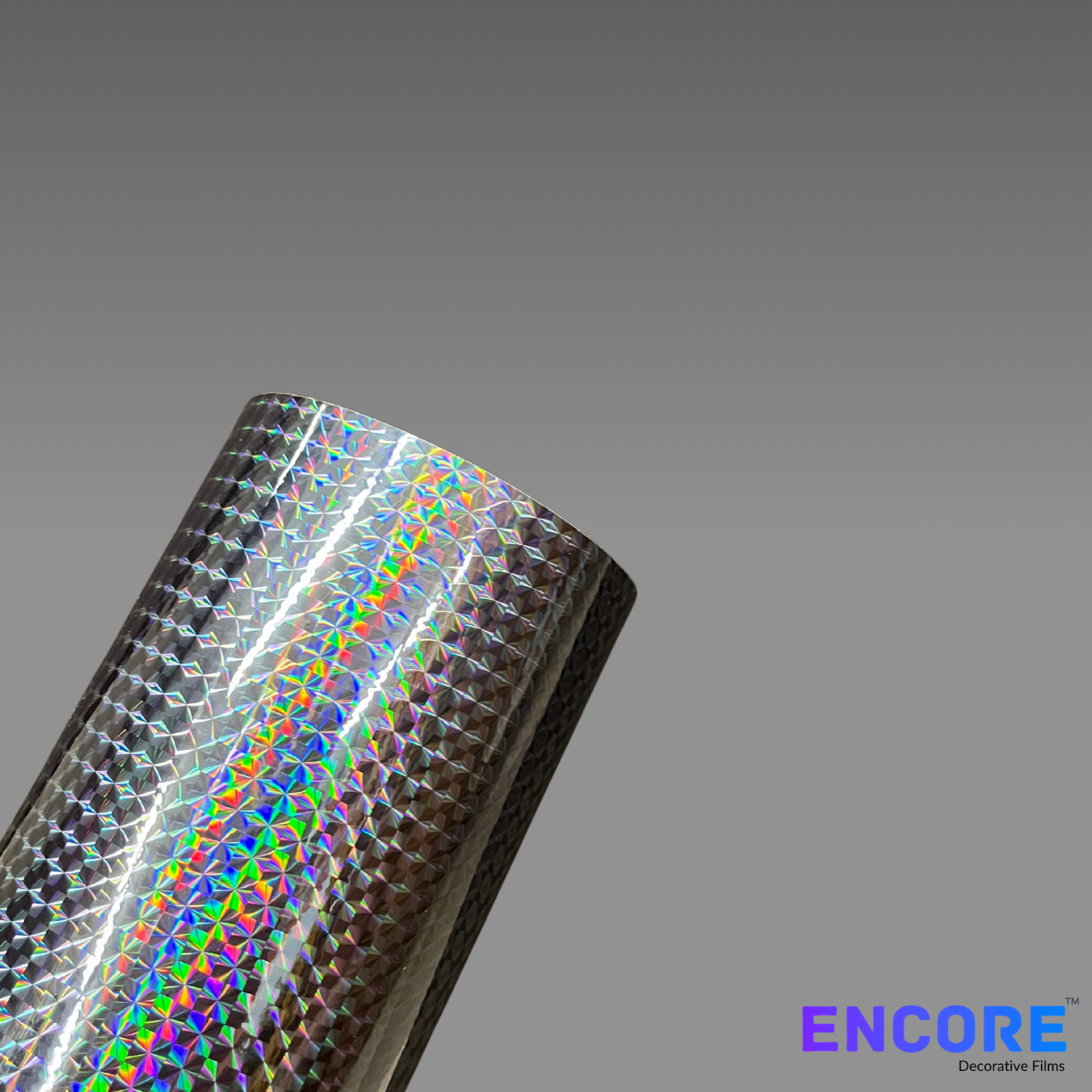 Vinyle adhésif holographique Encore® EFX21 Orange Mosaic (Prism)