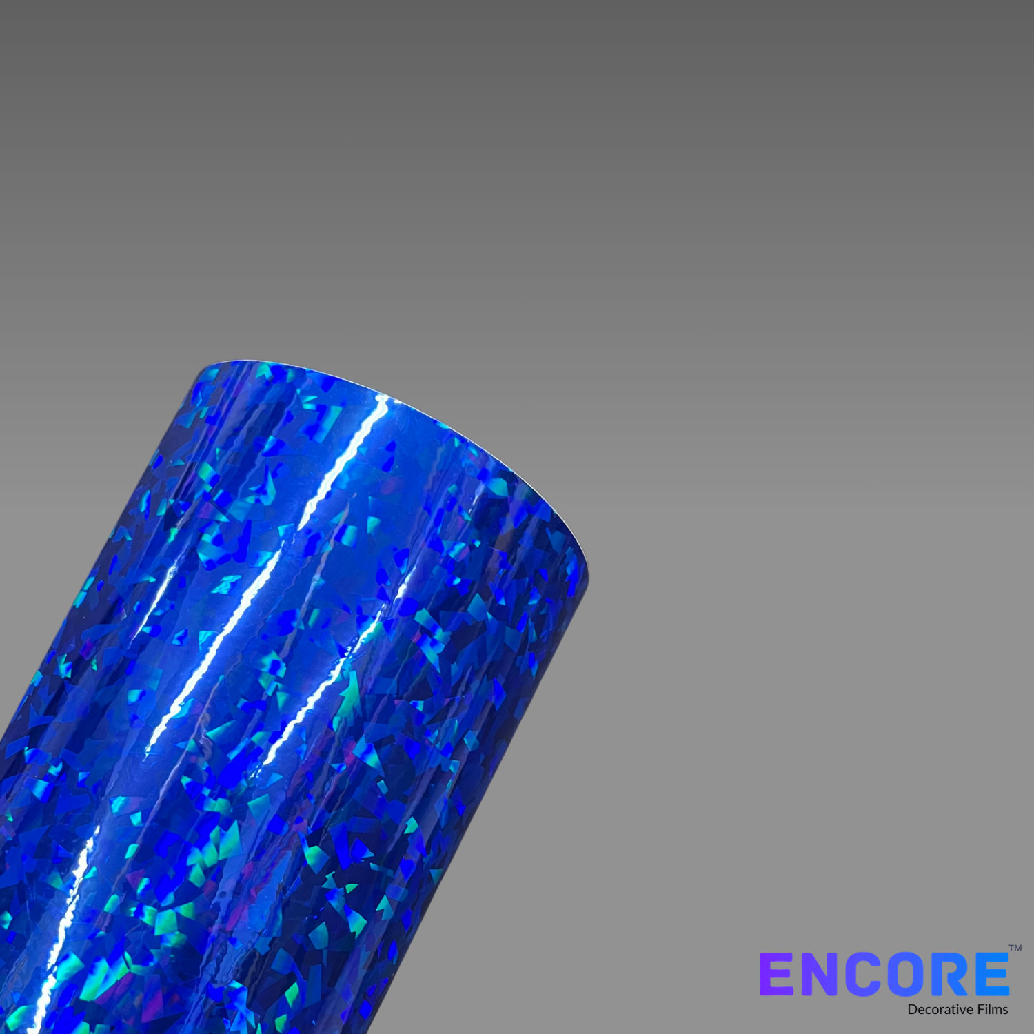 Vinyle adhésif holographique à cristaux argentés Encore® EFX21