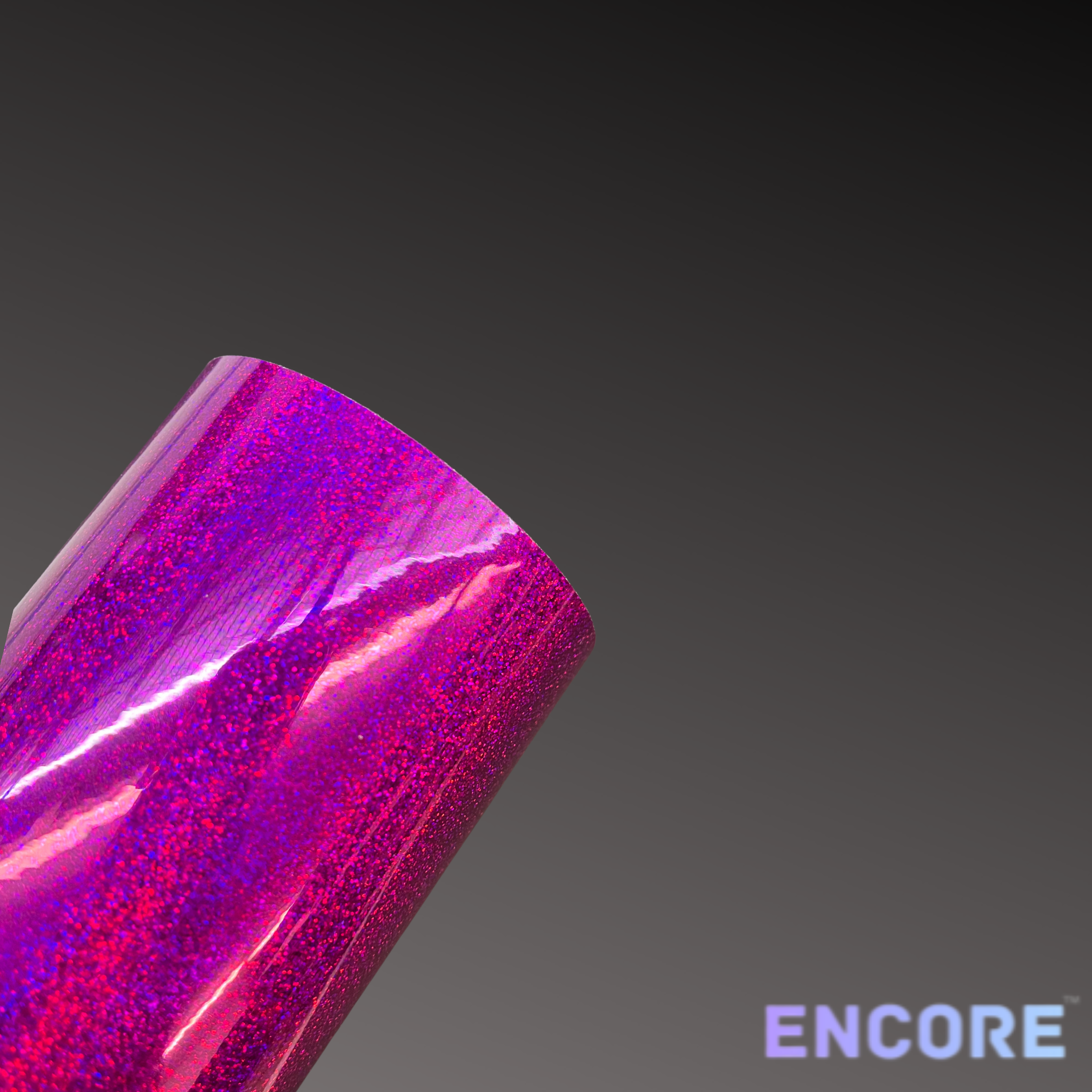 Vinilo adhesivo holográfico de lentejuelas moradas Encore® EFX21