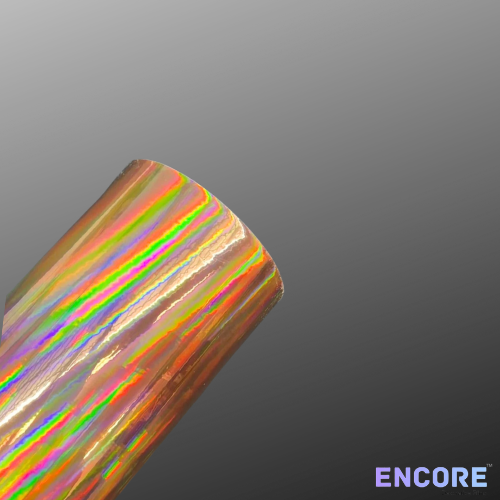 Vinyle adhésif holographique encore® EFX21 or rose