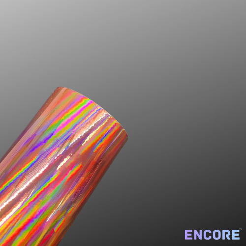 Vinyle adhésif holographique rose Encore® EFX21