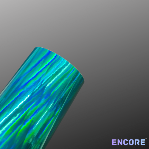 Vinyle adhésif holographique encore® EFX21 sarcelle