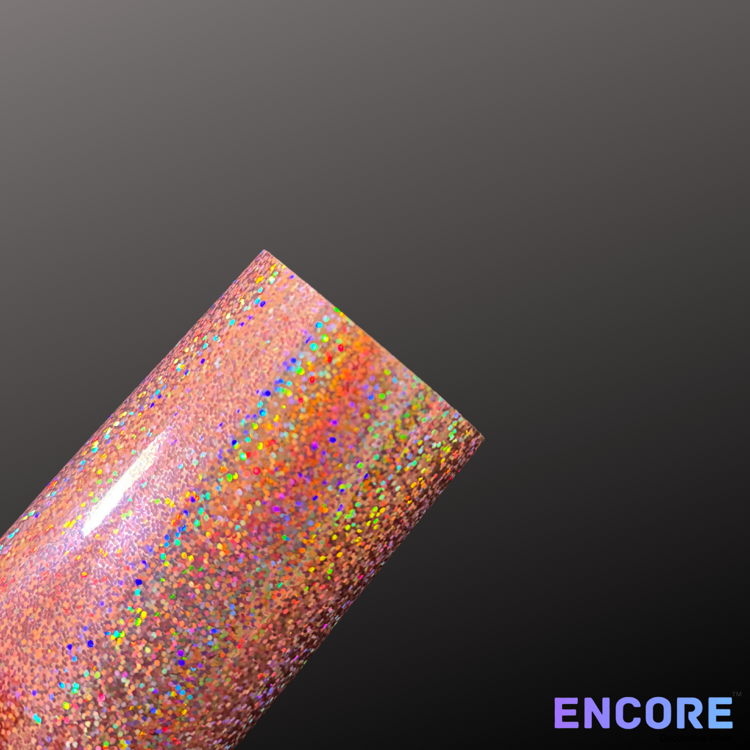 Encore® EFX21 Pink Sequins Holographic Adhesive Vinyl