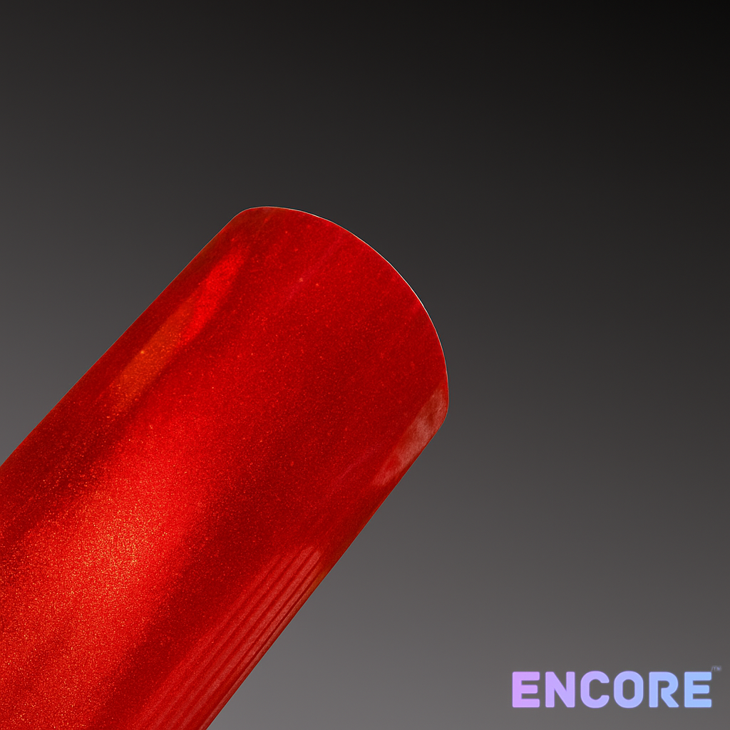 Vinyle adhésif holographique encore® EFX21 à paillettes roses