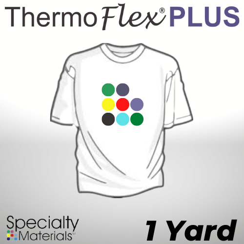 Vinyle de transfert thermique ThermoFlex® Plus, 15" x 1 verge