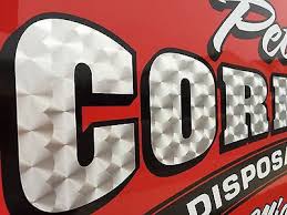 Vinilo adhesivo para giros de motores grandes Encore® EFX21 plateado