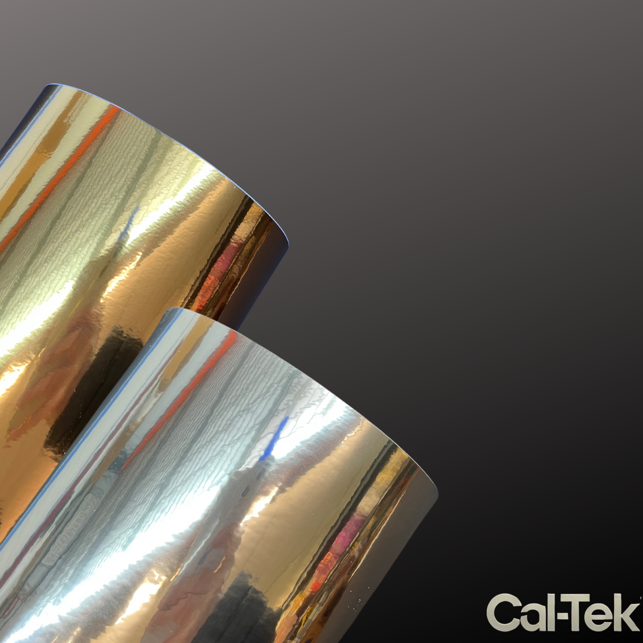 Cal-TEK™ 4800 PET Metallized Mirror Adhesive Vinyl