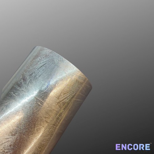 Vinilo adhesivo galvanizado plateado Encore® EFX21
