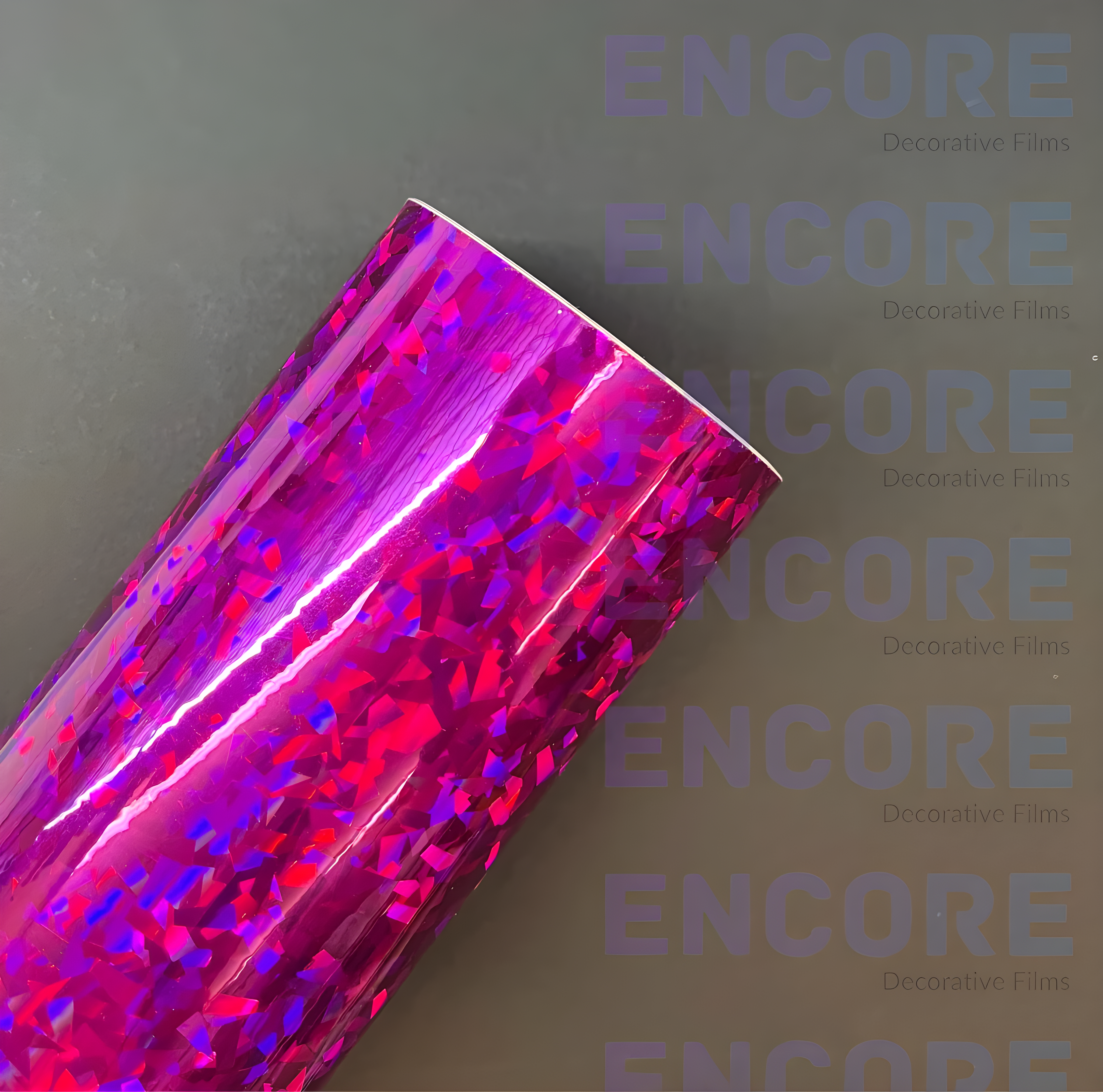 Vinilo adhesivo holográfico de cristal morado Encore® EFX21