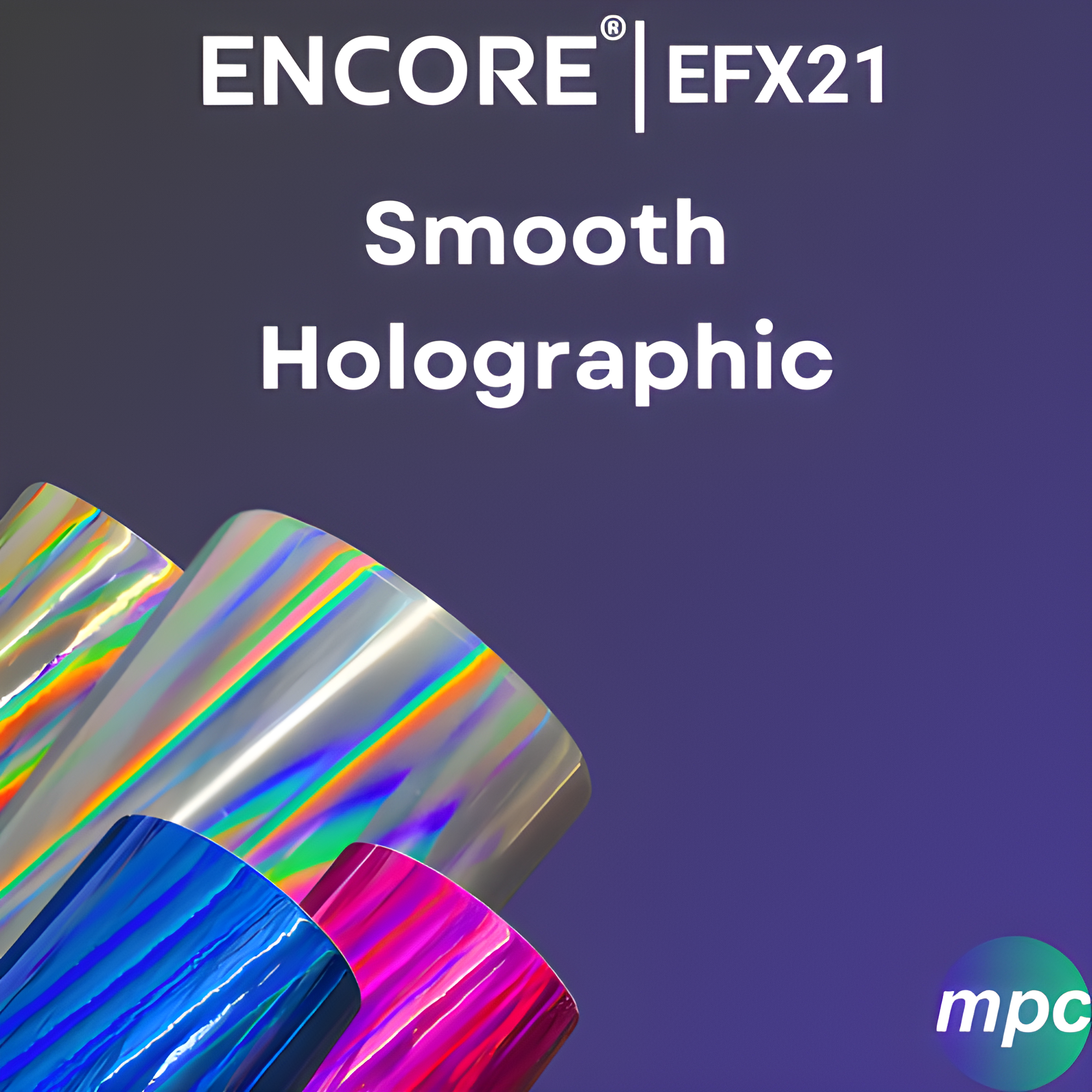 Encore® EFX21 Holographic Adhesive Vinyl