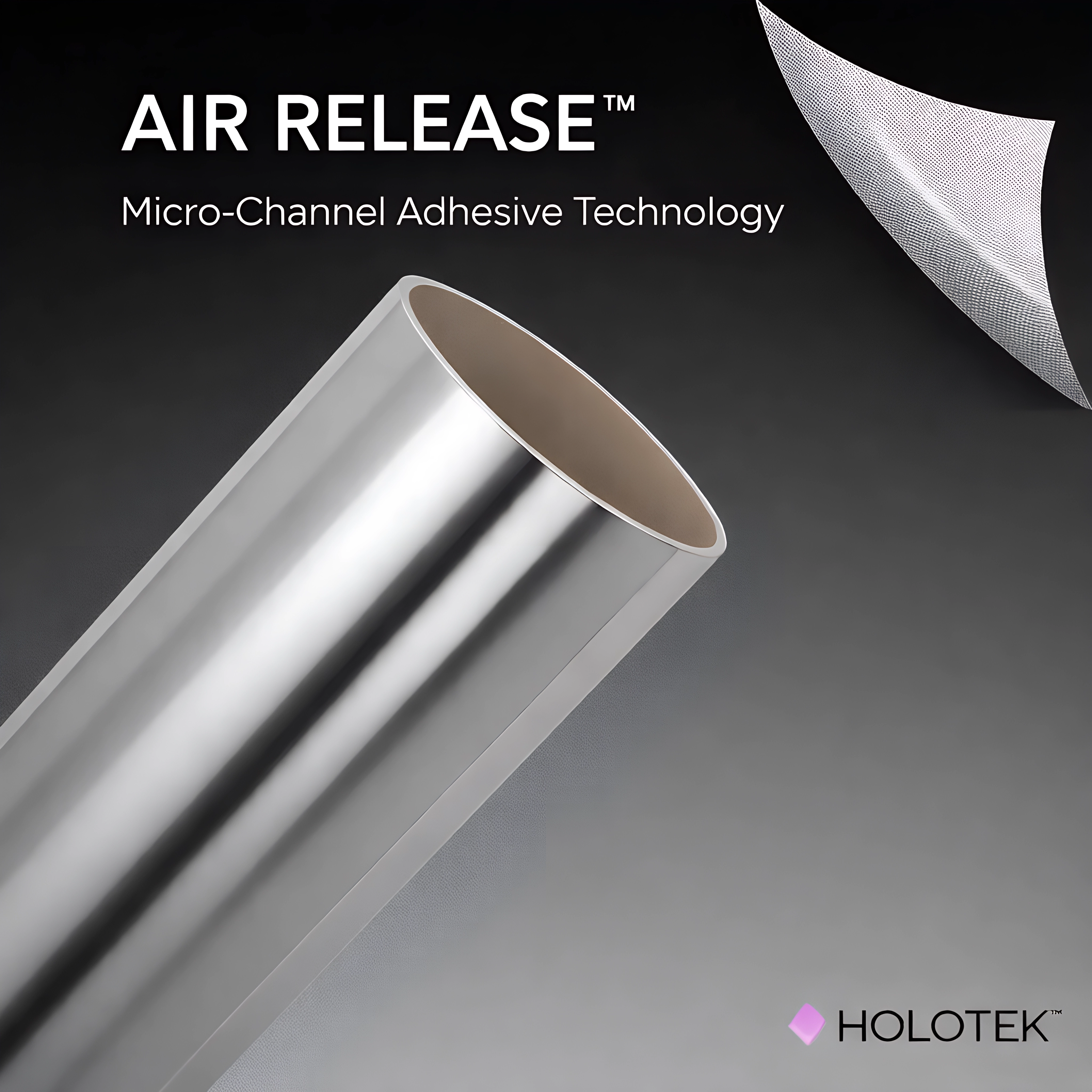 MirrorTek™ MT4-RA 4 Mil Mirror Chrome Vinyl with Air Release