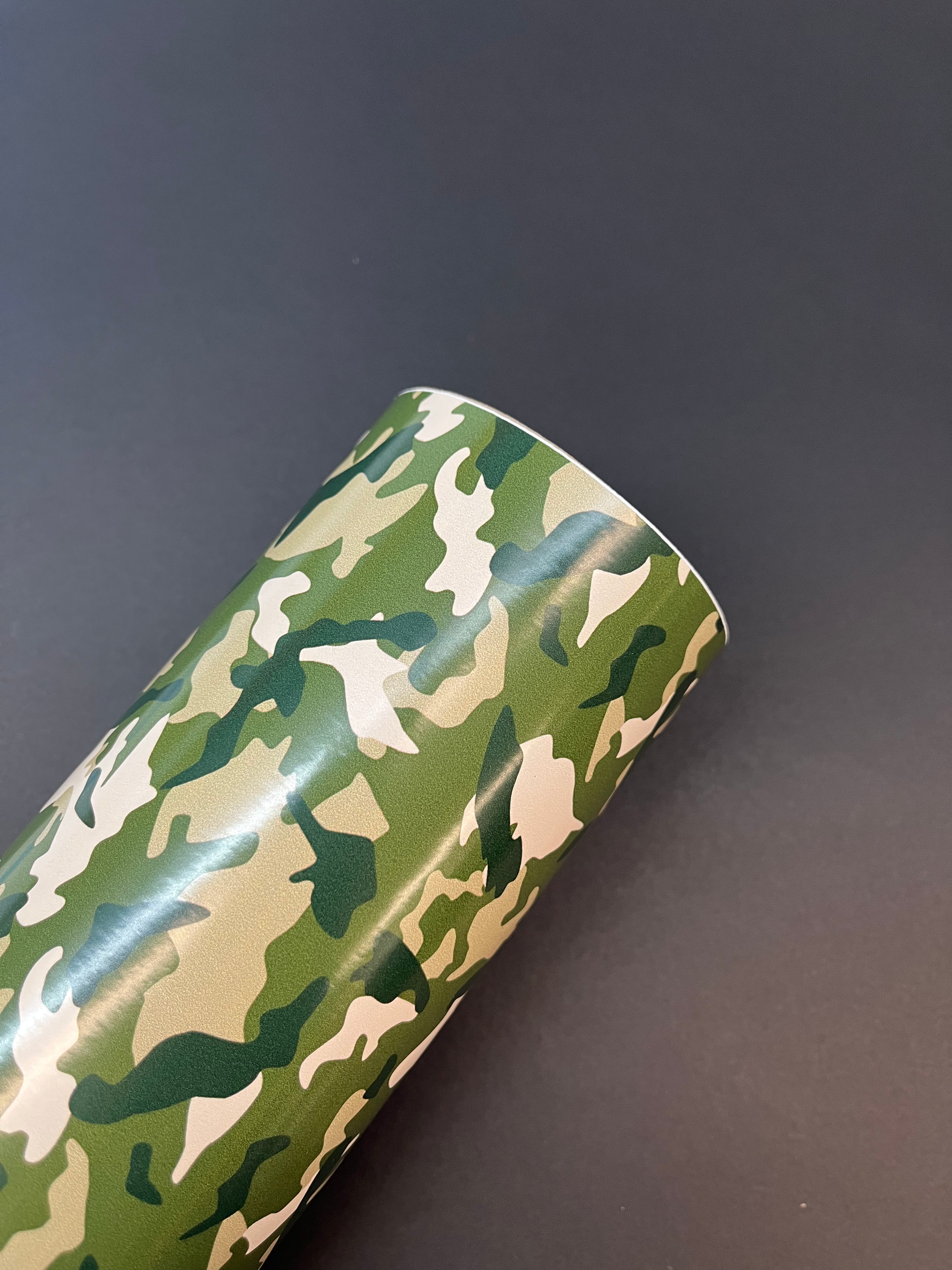 Feuille 12"x15" - Camouflage Vert PSV