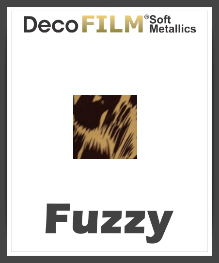 DecoFilm Motifs métalliques doux – Vinyle de transfert thermique – 19,5" x 9,1 m 