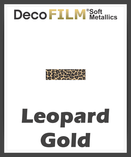 DecoFilm Motifs métalliques doux – Vinyle de transfert thermique – 19,5" x 30 mètres 