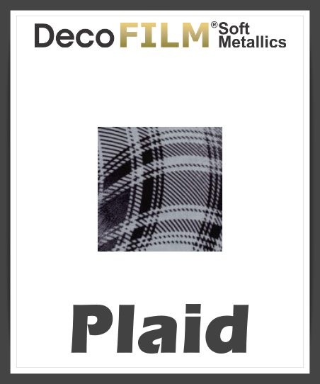 DecoFilm Motifs métalliques doux – Vinyle de transfert thermique – 19,5" x 54 mètres 